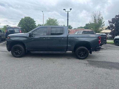 Shadow Gray Metallic 2021 Chevrolet Silverado 1500 Custom Trail Boss