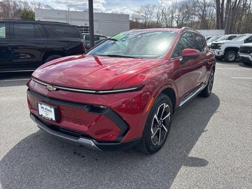 Radiant Red 2025 Chevrolet Equinox EV LT 2