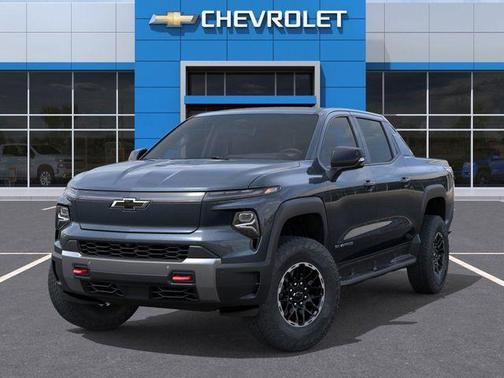 Blue Smoke 2026 Chevrolet Silverado EV Trail Boss