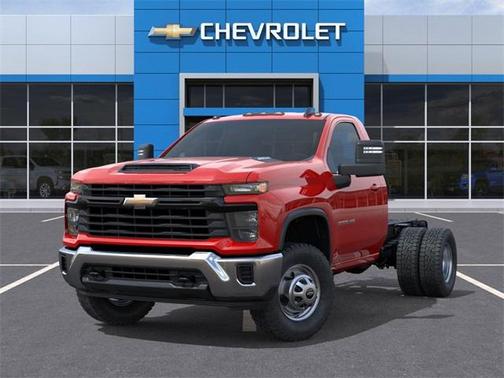 Red 2026 Chevrolet Silverado 3500 WT