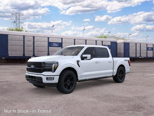 Star White Metallic Tri-Coat 2026 Ford F-150 Platinum