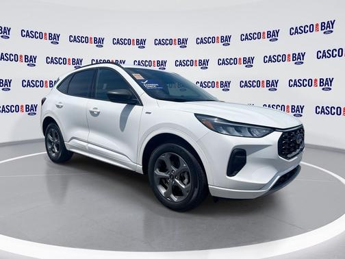 STAR WHITE METALLIC TRI-COAT 2024 Ford Escape ST-Line