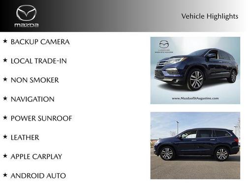 2017 Honda Pilot Touring