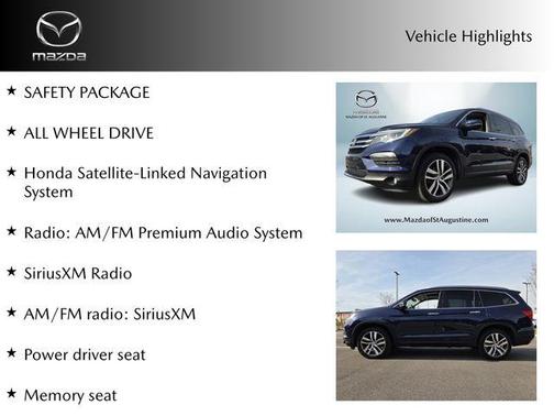 2017 Honda Pilot Touring