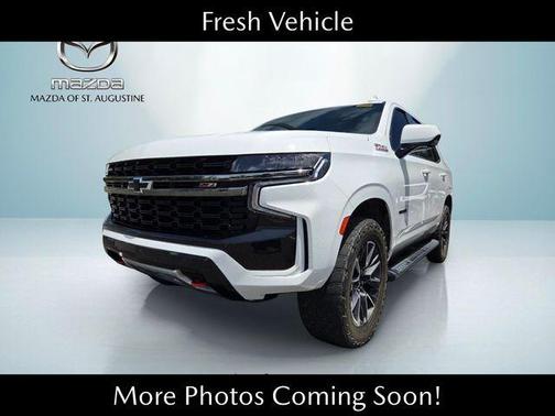 Summit White 2021 Chevrolet Tahoe Z71