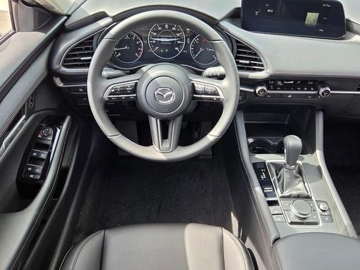 Jet Black Mica 2026 Mazda Mazda3 FWD w/Preferred Package