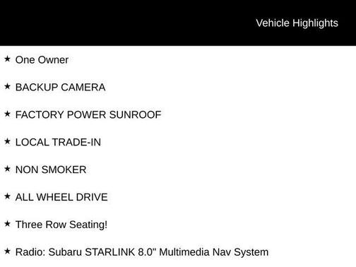 2019 Subaru Ascent Touring 7-Passenger