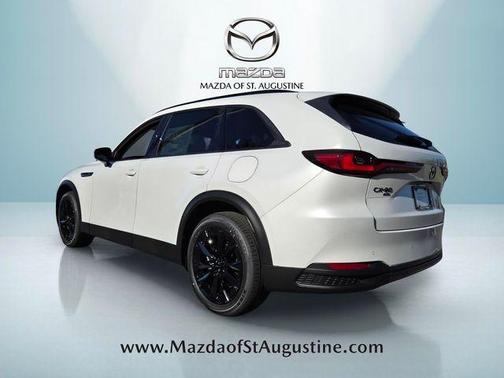 Rhodium White Premium 2026 Mazda CX-90 PHEV Premium Sport