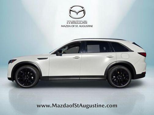 Rhodium White Premium 2026 Mazda CX-90 PHEV Premium Sport