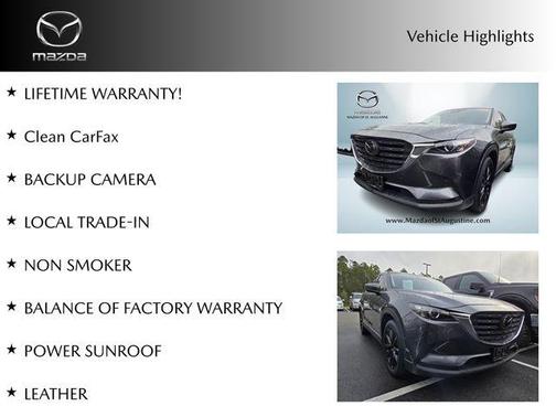 Machine Gray Metallic 2023 Mazda CX-9 Touring Plus