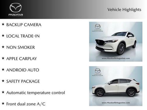 Snowflake White Pearl Mica 2019 Mazda CX-5 Touring