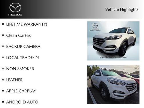 Winter White 2017 Hyundai TUCSON SE Plus