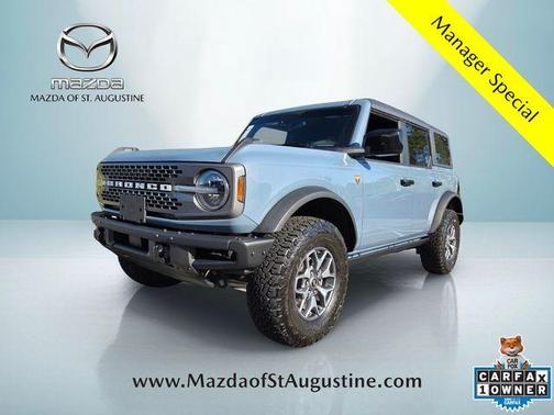 Azure Gray Metallic 2024 Ford Bronco Badlands