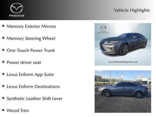 2016 Lexus ES 350 Base