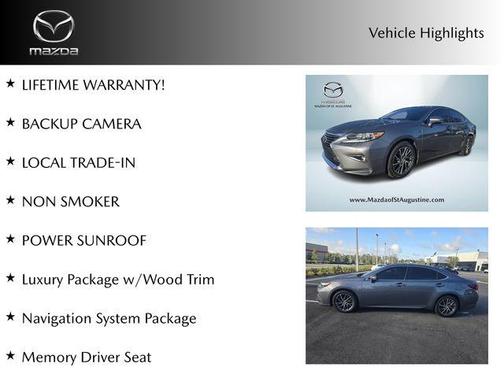 2016 Lexus ES 350 Base