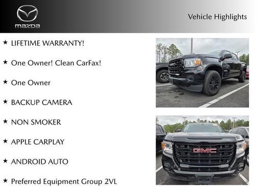 2022 GMC Canyon Elevation Standard