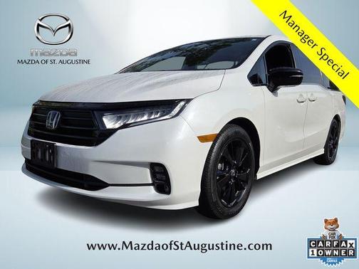 Platinum White Pearl 2023 Honda Odyssey Sport