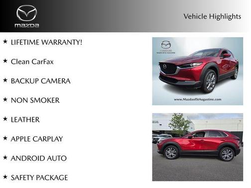 Soul Red Crystal Metallic 2024 Mazda CX-30 2.5 S Preferred Package