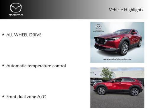 Soul Red Crystal Metallic 2024 Mazda CX-30 2.5 S Preferred Package