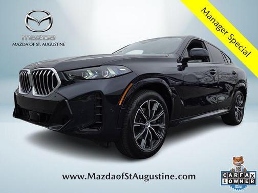 Carbon Black Metallic 2026 BMW X6 xDrive40i