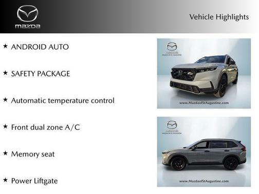 Gray 2026 Honda CR-V Hybrid Sport-L