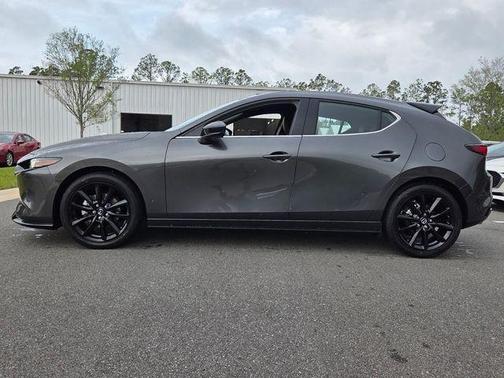 Machine Gray Metallic 2026 Mazda Mazda3 AWD w/Premium Package