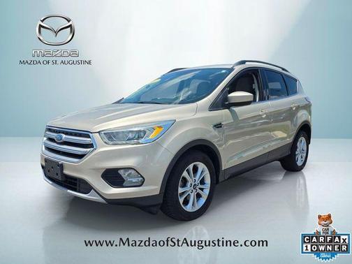 White Gold Metallic 2017 Ford Escape SE