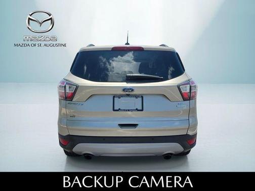 White Gold Metallic 2017 Ford Escape SE