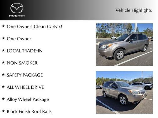 2015 Subaru Forester 2.5i