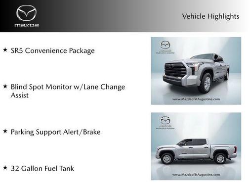 Celestial Silver Metallic 2023 Toyota Tundra SR5