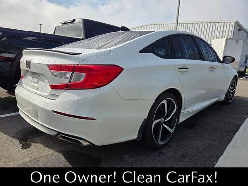 White 2022 Honda Accord Sport 1.5T