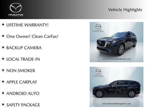 Jet Black Mica 2024 Mazda CX-90 3.3 Turbo Select