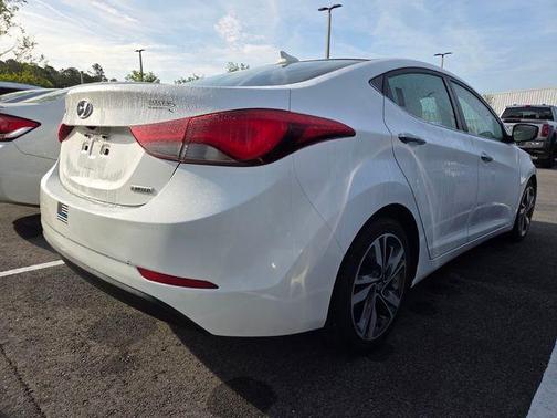 Pearl White 2014 Hyundai ELANTRA Limited