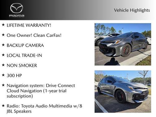 2025 Toyota GR Corolla 