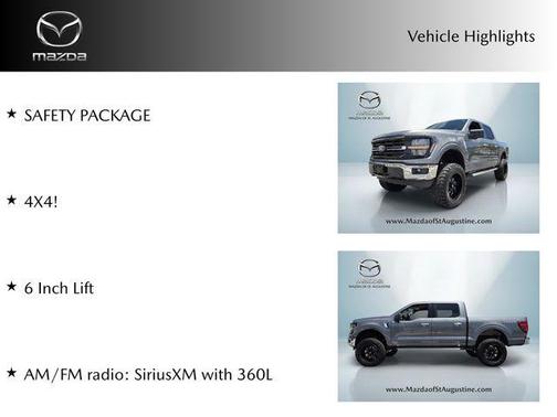 Gray 2025 Ford F-150 XLT