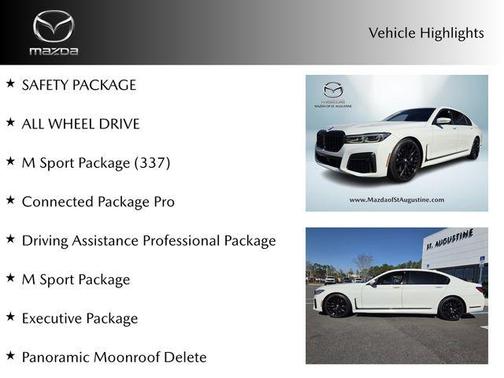 2021 BMW 750 i xDrive