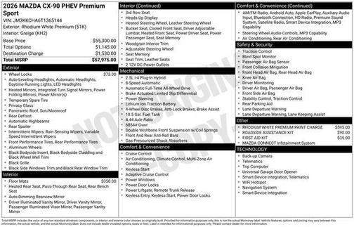 2026 Mazda CX-90 Premium