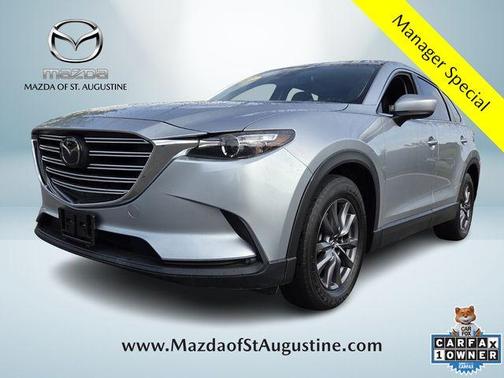 Sonic Silver Metallic 2023 Mazda CX-9 Touring