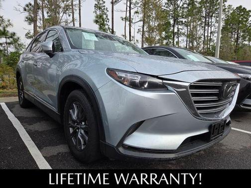 Sonic Silver Metallic 2023 Mazda CX-9 Touring