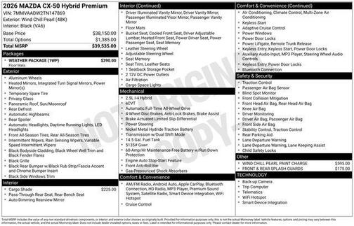 2026 Mazda CX-50 Premium