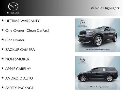 Black Clearcoat 2023 Dodge Durango R/T