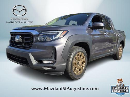 Modern Steel Metallic 2023 Honda Ridgeline RTL-E
