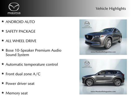 Machine Gray Metallic 2021 Mazda CX-5 Grand Touring