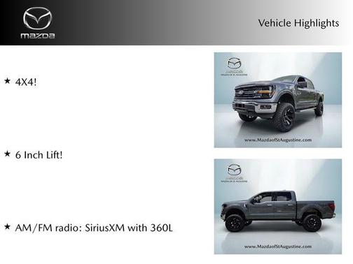 Gray 2025 Ford F-150 XLT