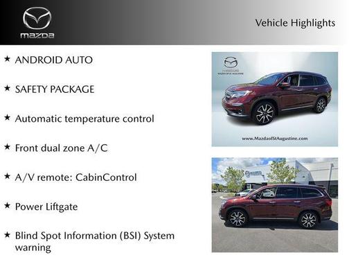 2020 Honda Pilot Touring 7-Passenger