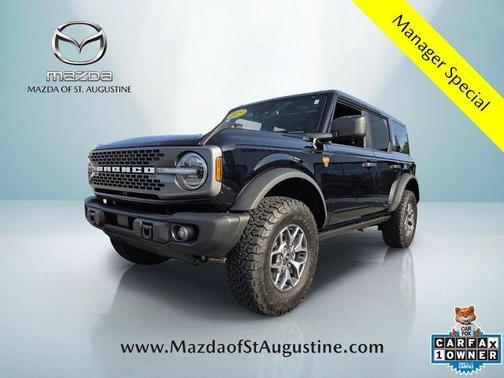 Shadow Black 2025 Ford Bronco Badlands