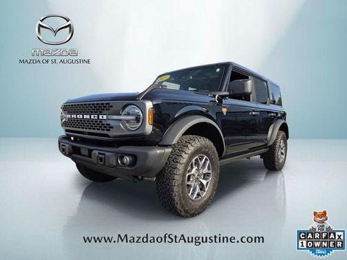 Shadow Black 2025 Ford Bronco Badlands