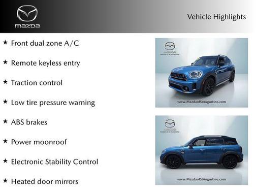 Island Blue Metallic 2024 MINI Countryman Cooper S