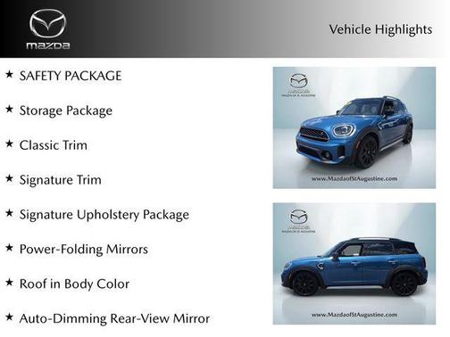 Island Blue Metallic 2024 MINI Countryman Cooper S