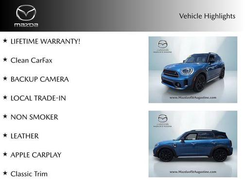 Island Blue Metallic 2024 MINI Countryman Cooper S